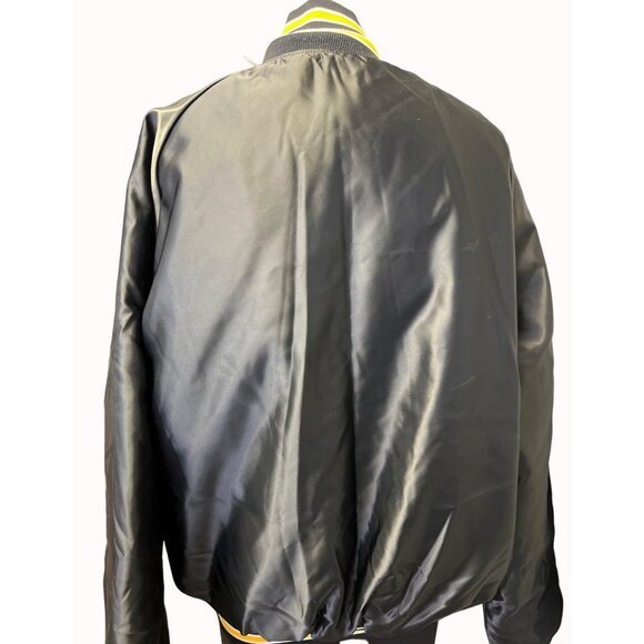 Butwin "The Champion Of Jackets" Men's Black Jacket/Varsity Size M SKU 5682 - Picture 2 of 6